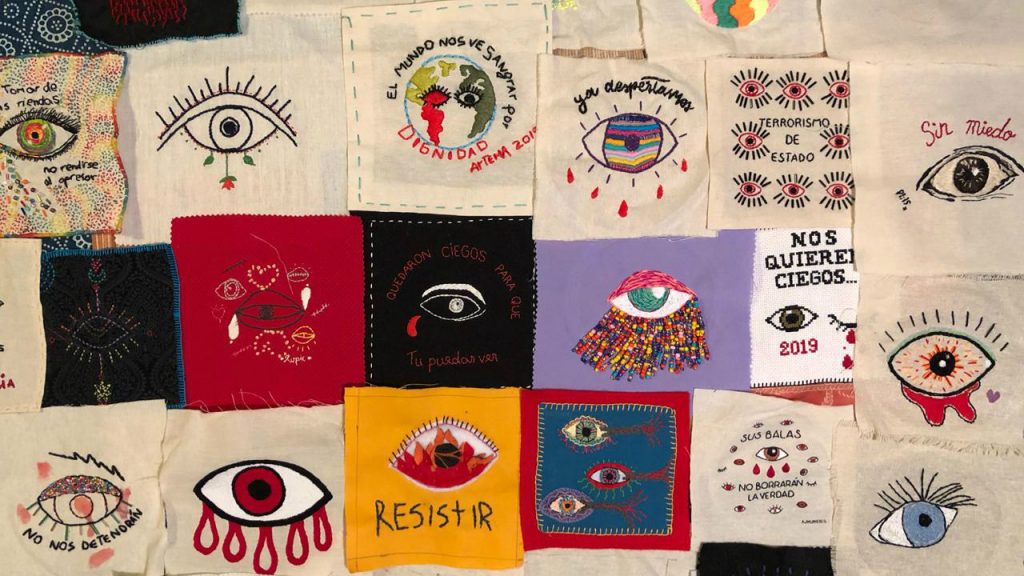 Proyecto Borda sus Ojos, en homenaje a víctimas de lesión ocular