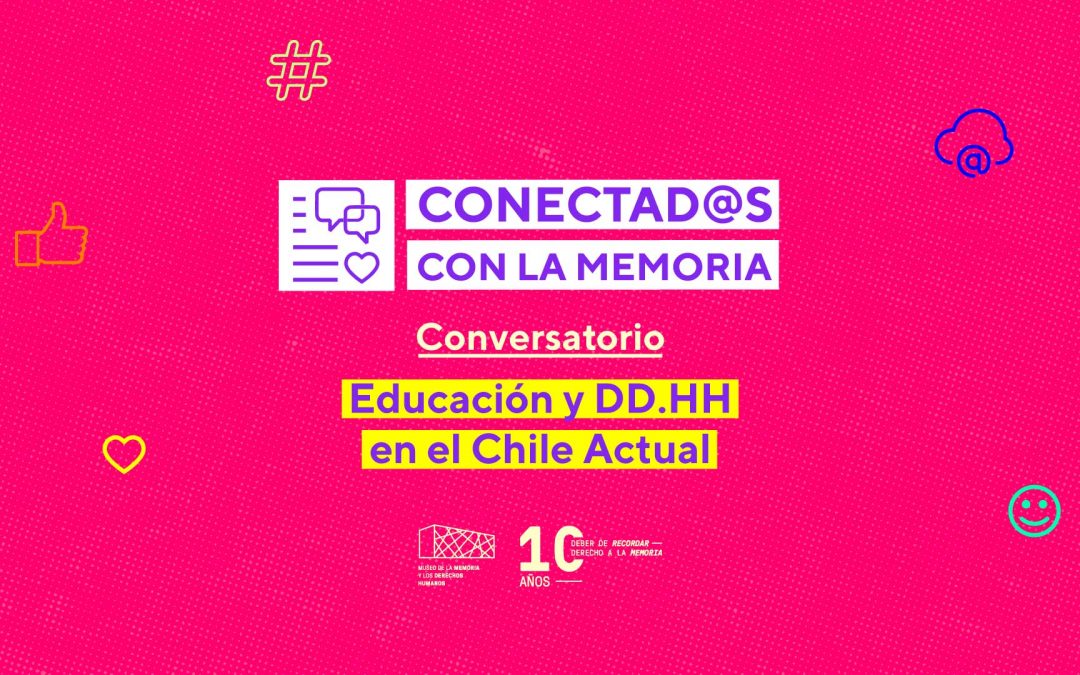 Educación en DD.HH. |Conversaremos con Erika Silva sobre Memoria y Arte.