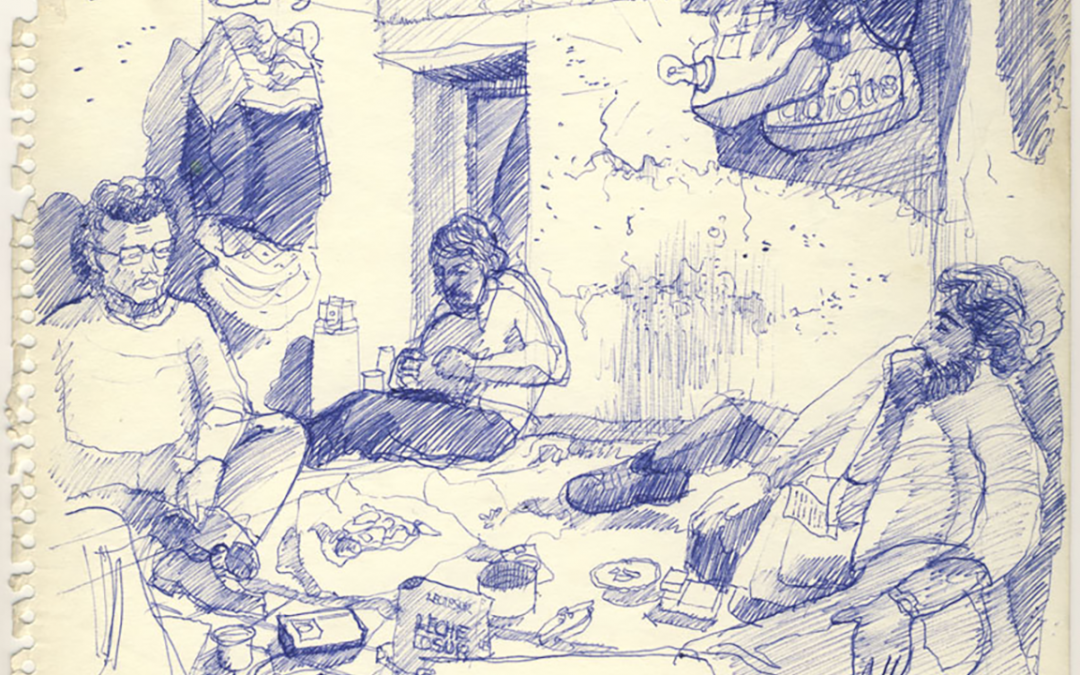 Dibujos en Prisión: la primera exposición virtual del Museo