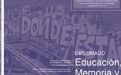 Diplomado “Educación, memoria y derechos humanos” se impartirá de forma online