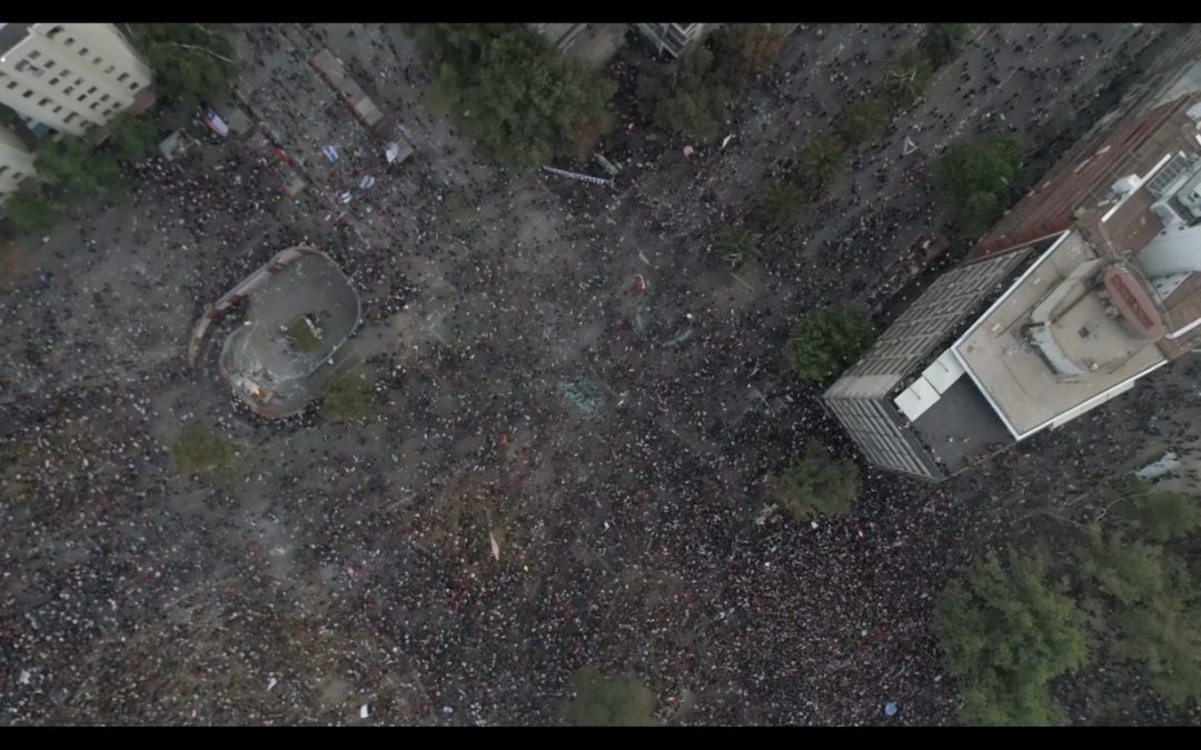 Vestigios y huellas de las protestas y la represión