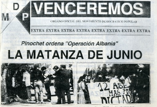 Folleto Archivo Museo de la Memoria y los Derechos Humanos, Fondo Fernando Schultz