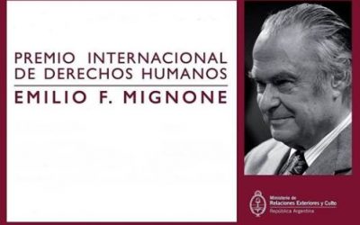 PREMIO INTERNACIONAL DE DERECHOS HUMANOS “EMILIO F. MIGNONE” CONVOCATORIA EDICIÓN 2020