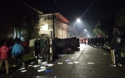 Curacautín: Declaran admisible querella contra Carabineros por permitir que civiles desalojaran municipio