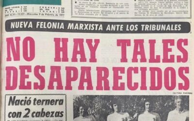“No hay tales desaparecidos”: A 44 años de la portada cómplice de La Segunda