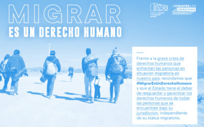 ¡Migrar es un derecho humano!