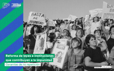 Reformas de leyes e instituciones que contribuyen a la impunidad