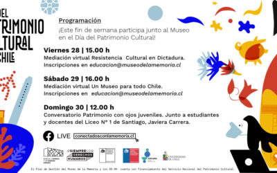 Conoce la nueva programación del Museo de la Memoria para estos días del Patrimonio Cultural