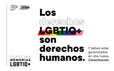 Los derechos LGBTIQ+ son Derechos Humanos y deben estar garantizados en una nueva Constitución