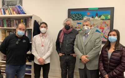 Primer secretario y encargado de cultura de la embajada de México visita el Museo de la Memoria