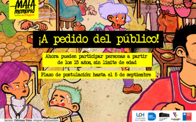Concurso de ilustración Mala Memoria Territorios extendió su convocatoria y edad de postulación